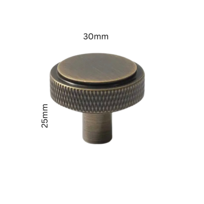 Bronze Threaded Cabinet Handles Knobs