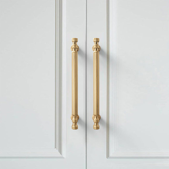 Modern T-Bar Black Cabinet Handles