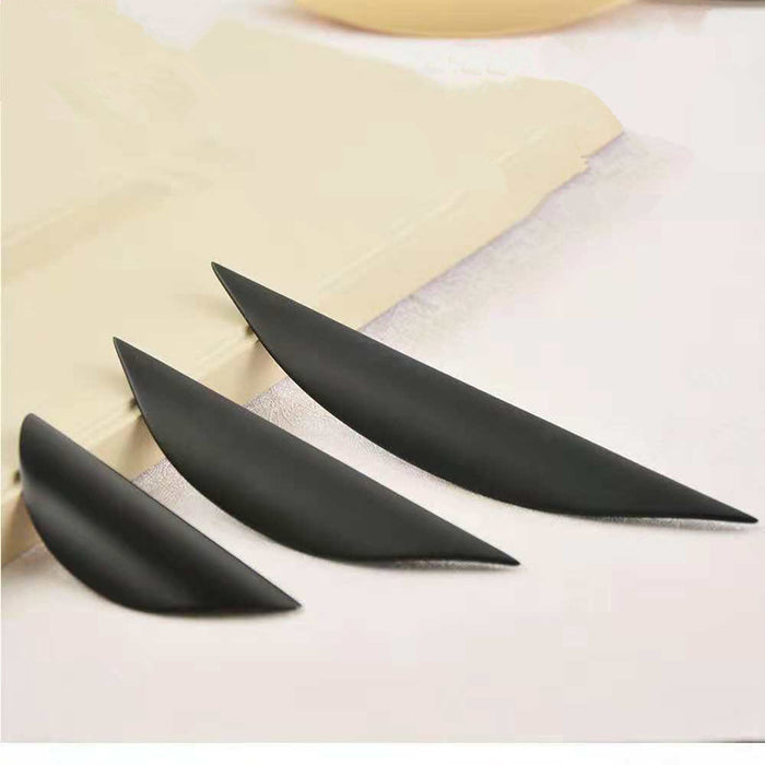 Half Moon Finger Edge Cabinet Handles Door Hardware