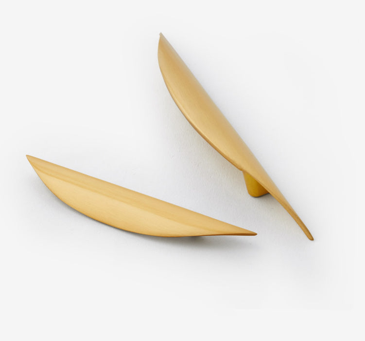 Half Moon Finger Edge Cabinet Handles Door Hardware