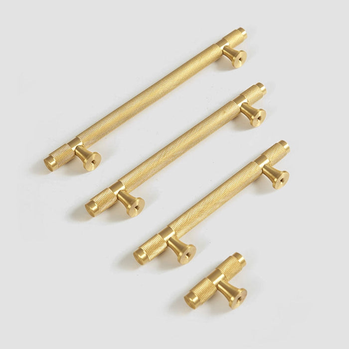 Solid Brass Bar Drawer Cabinet Pulls