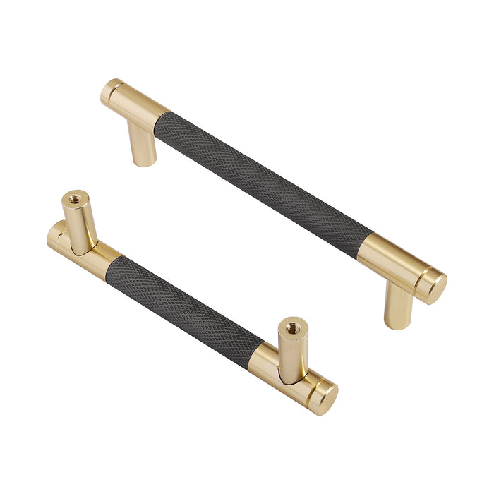 Brushed Gold Dresser Knob Cabinet Handles