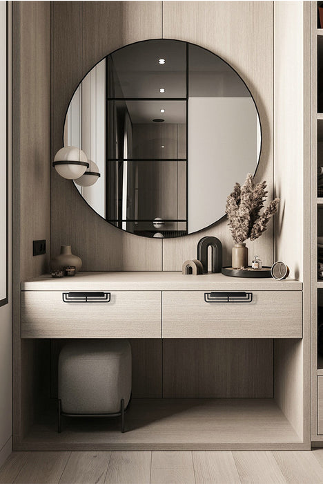 Gold geometric pull, decorative cabinet knobs