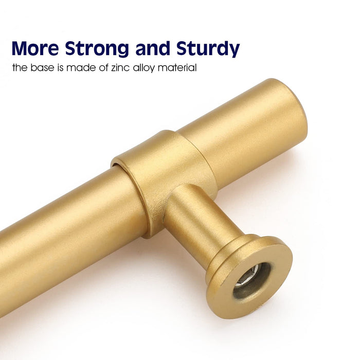 Black&Gold Cabinet Handles Kitchen Cabinet Hardware