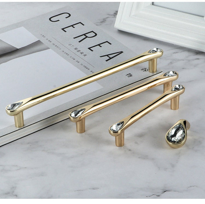 crystal cabinet pull
