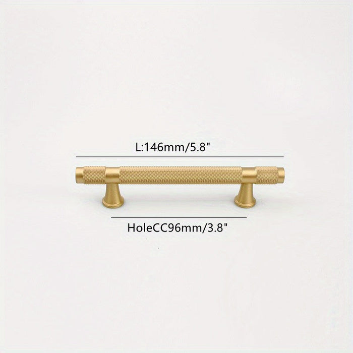 Solid Brass Bar Drawer Cabinet Pulls