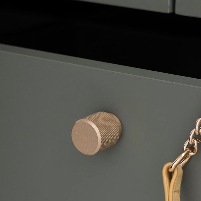 Contemporary Aluminum Alloy Gold Furniture Cabinet Knobs