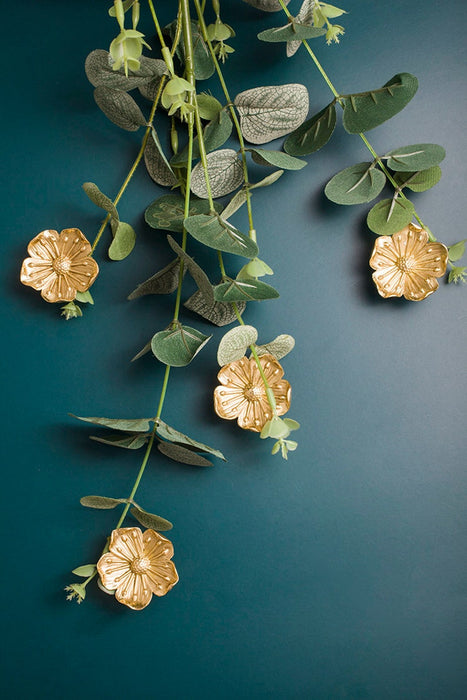 Retro copper flower Drawer Knobs/Cabinet Pulls