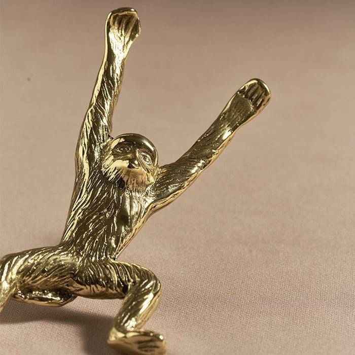 Creative Brass Monkey Handle/Nordic drawer wardrobe knob