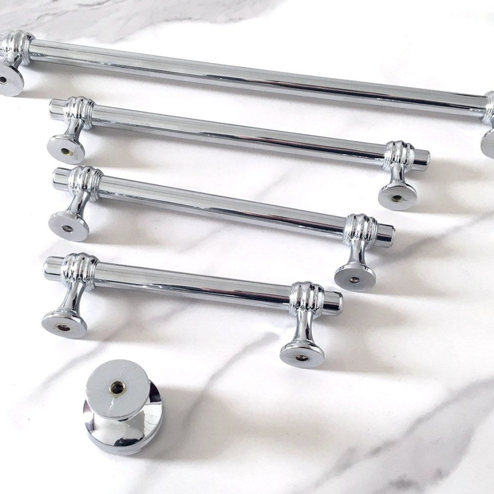 Silver Cabinet Handles